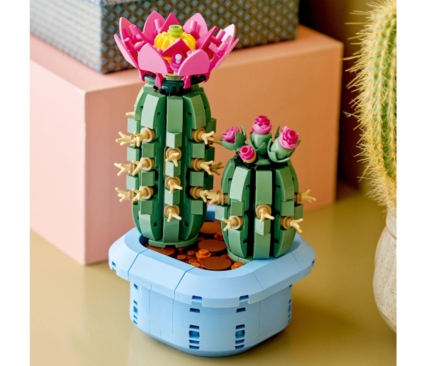 LEGO BOTANICALS 11509 Kwitnący kaktus - 1473413 - zdjęcie 6